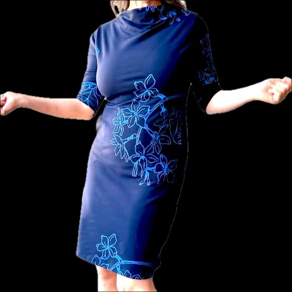 Smoking Lily Point Grey dress, blue, small - Picture 3 of 5